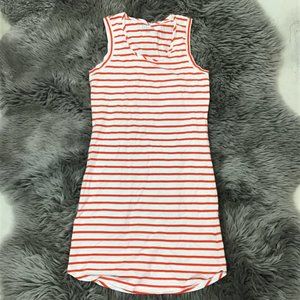 Simply Styled | Women's Dress | Orange & White | Size M